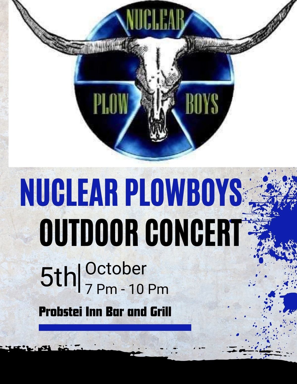 Nuclear Plowboys OUTDOOR CONCERT 