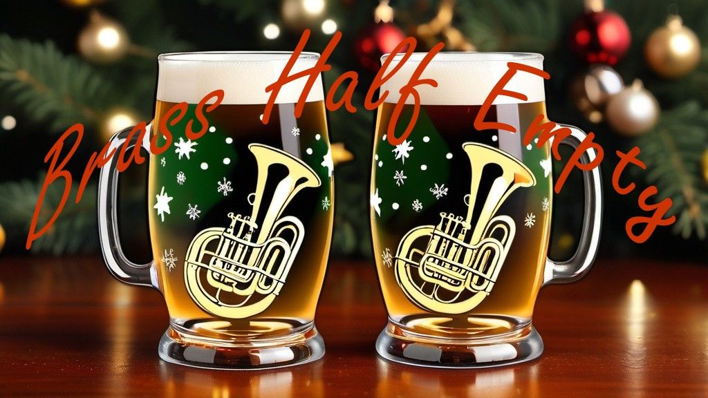 Traditional carols to Christmas chart-topping hits from Brass Half Empty at Chew's Yard