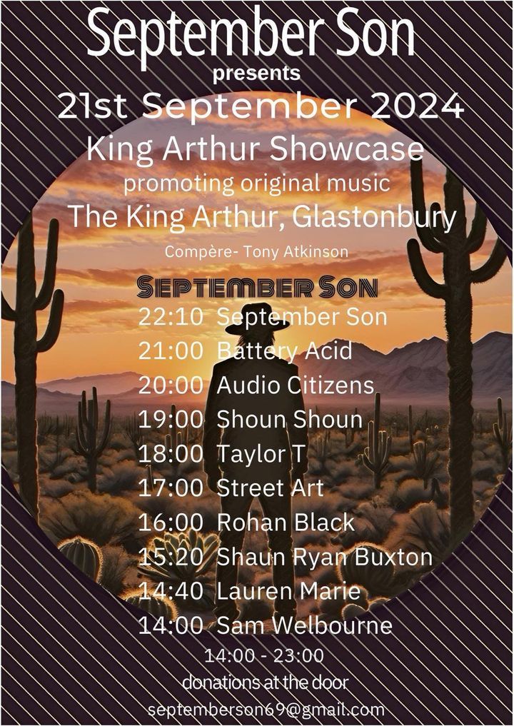 September Son and King Arthur Showcase