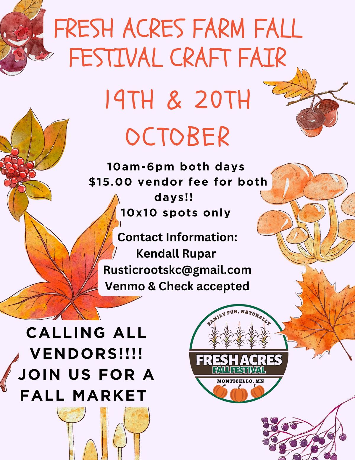 Craft & Vendor Show