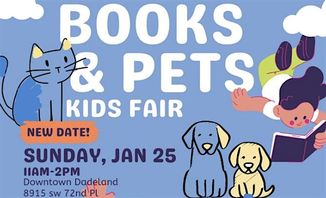 BOOKS & PETS FAIR