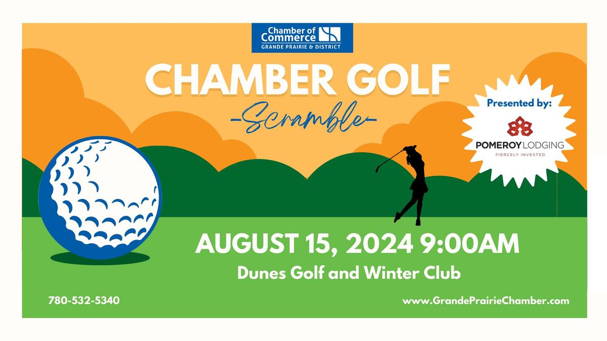 2024 Chamber Golf Scramble Presented by Pomeroy Lodging