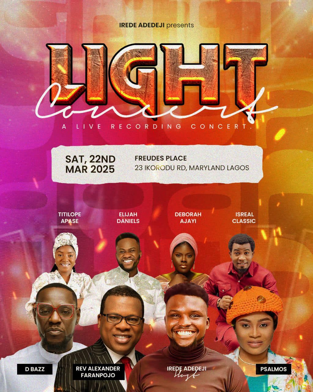 LIGHT ALIVE RECORDING CONCERT