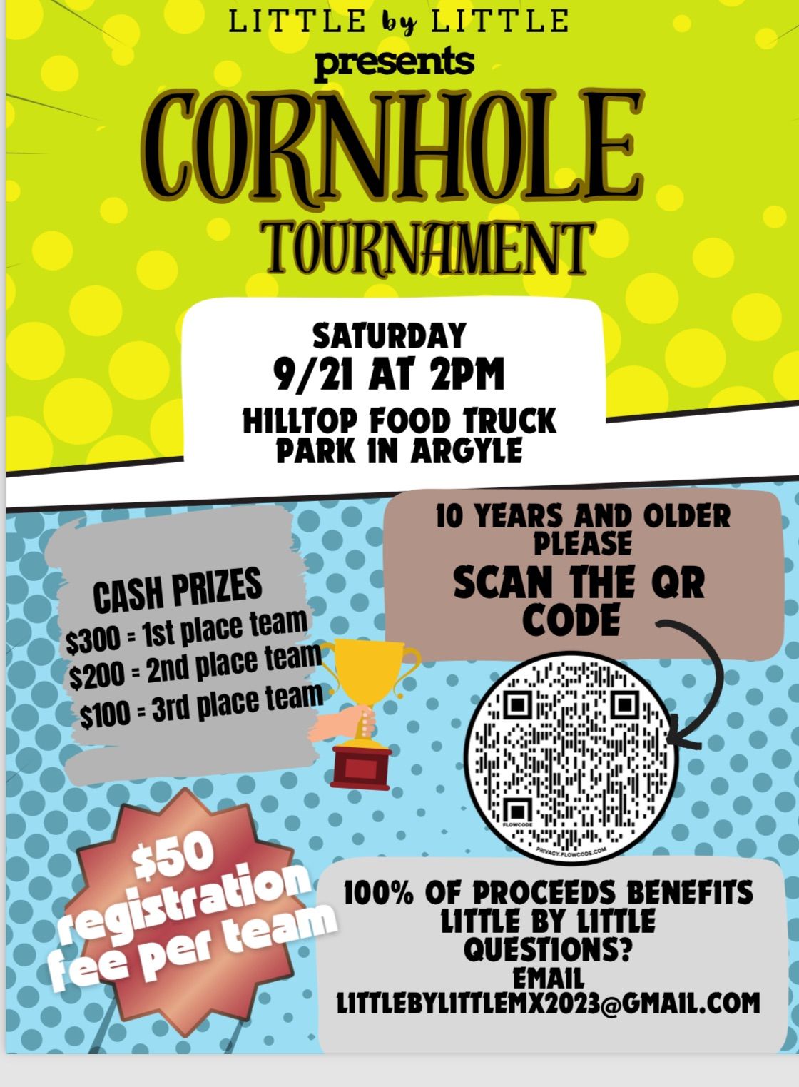 Corn Hole for Charity