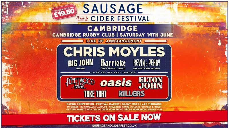 Sausage and Cider Festival - Cambridge 2025