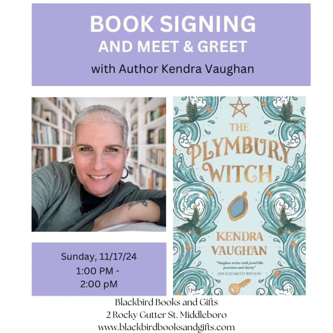 Book Signing Meet and Greet --Kendra Vaughan