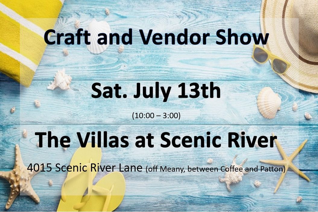 July Craft and Vendor Show