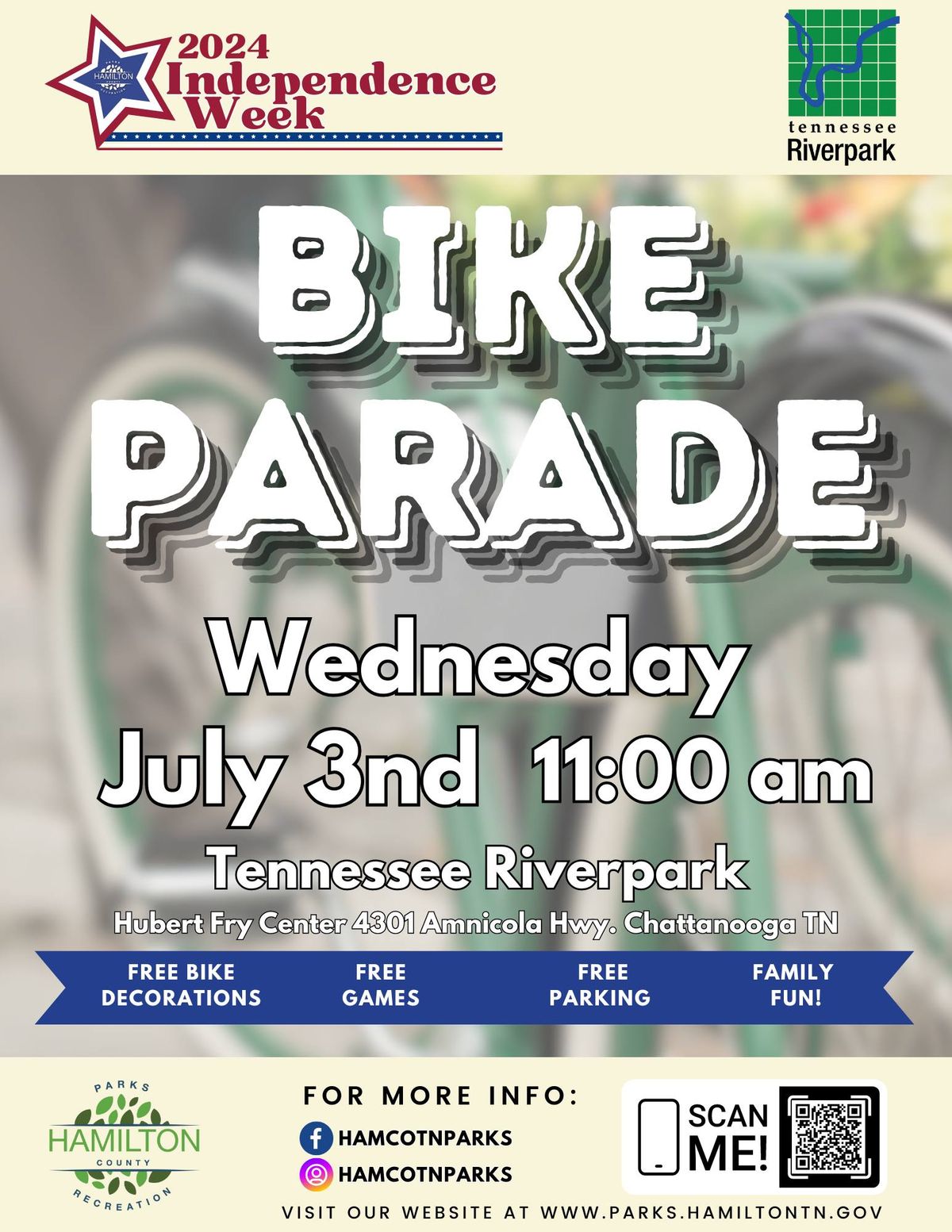 Bike Parade at Tennessee Riverpark