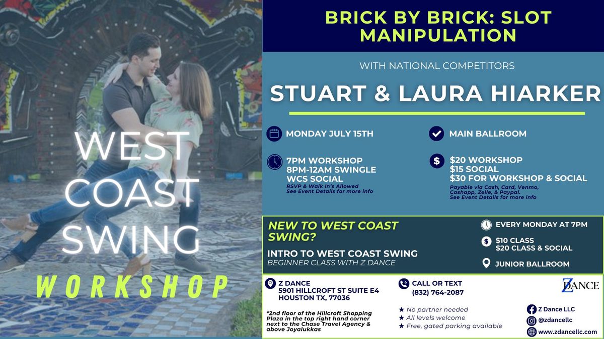 Stuart and Laura Hiarker- Intermediate West Coast Swing Workshop