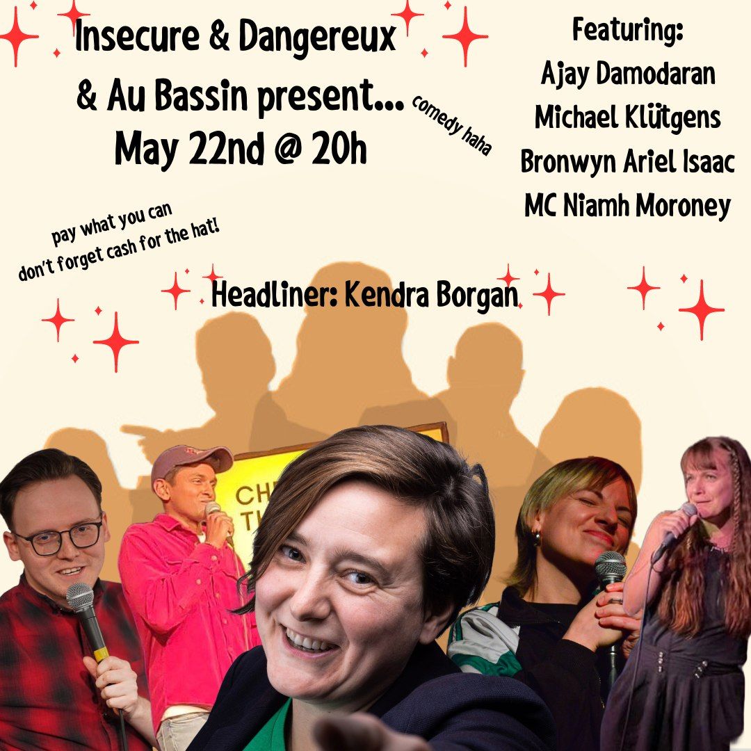 Insecure & Dangereux English Stand Up Comedy Night 