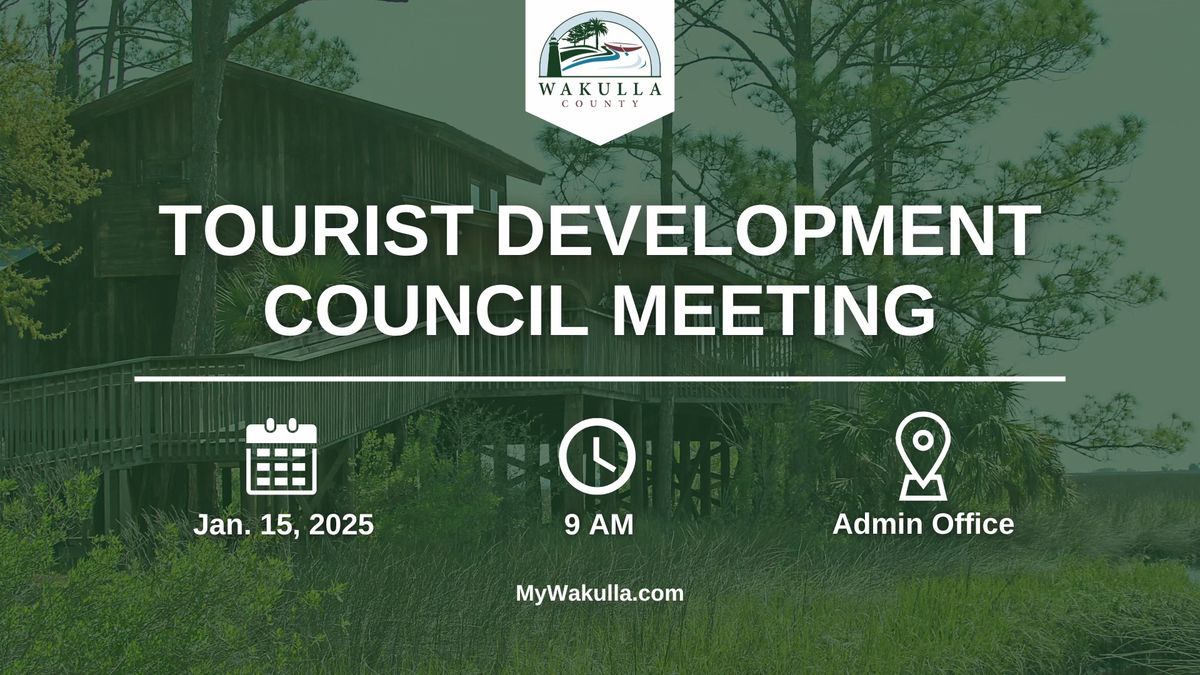 Tourist Development Council Meeting