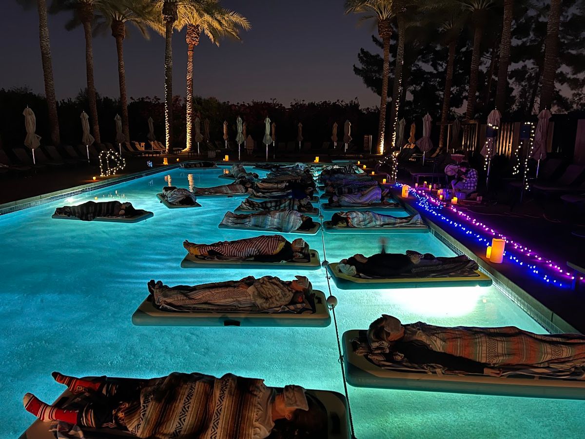 JW Marriott Desert Ridge Floating Sound Bath 