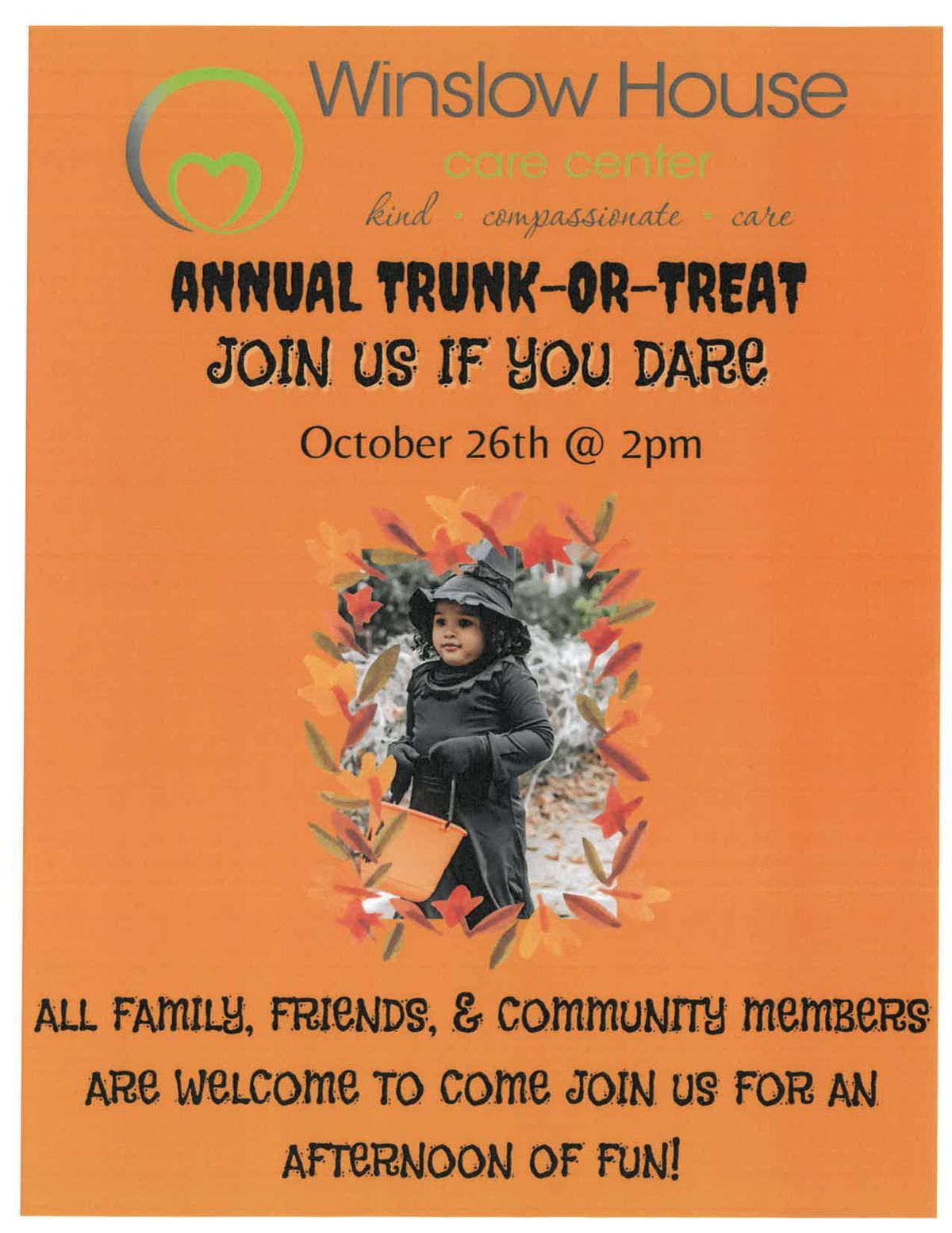 Annual Community Trunk-or- Treat 