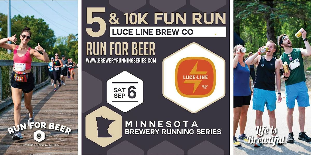 5k and 10k Beer Run x Luce Line Brew Co | 2025 MN Brewery Running Series