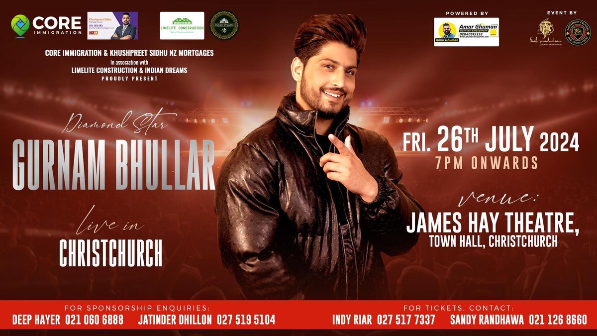 Gurnam Bhullar live in Christchurch 