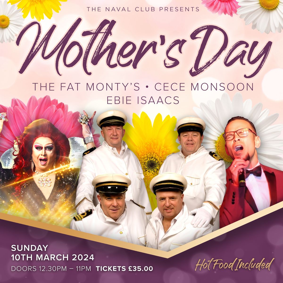 Mothers Day 2025, The Fat Monty's - CECE Monsoon - Ebie Isaac's