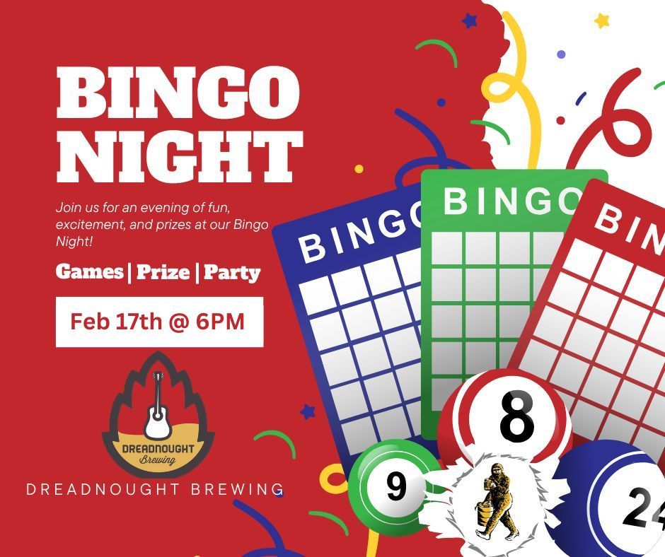 Bingo Night @ Dreadnought Brewing