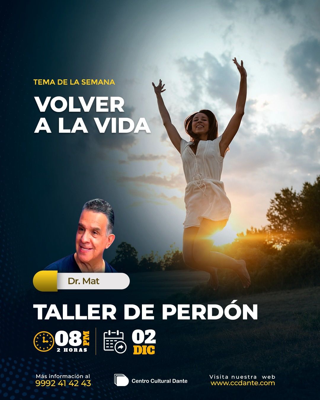 TALLER DE PERD\u00d3N - VOLVER A LA VIDA 