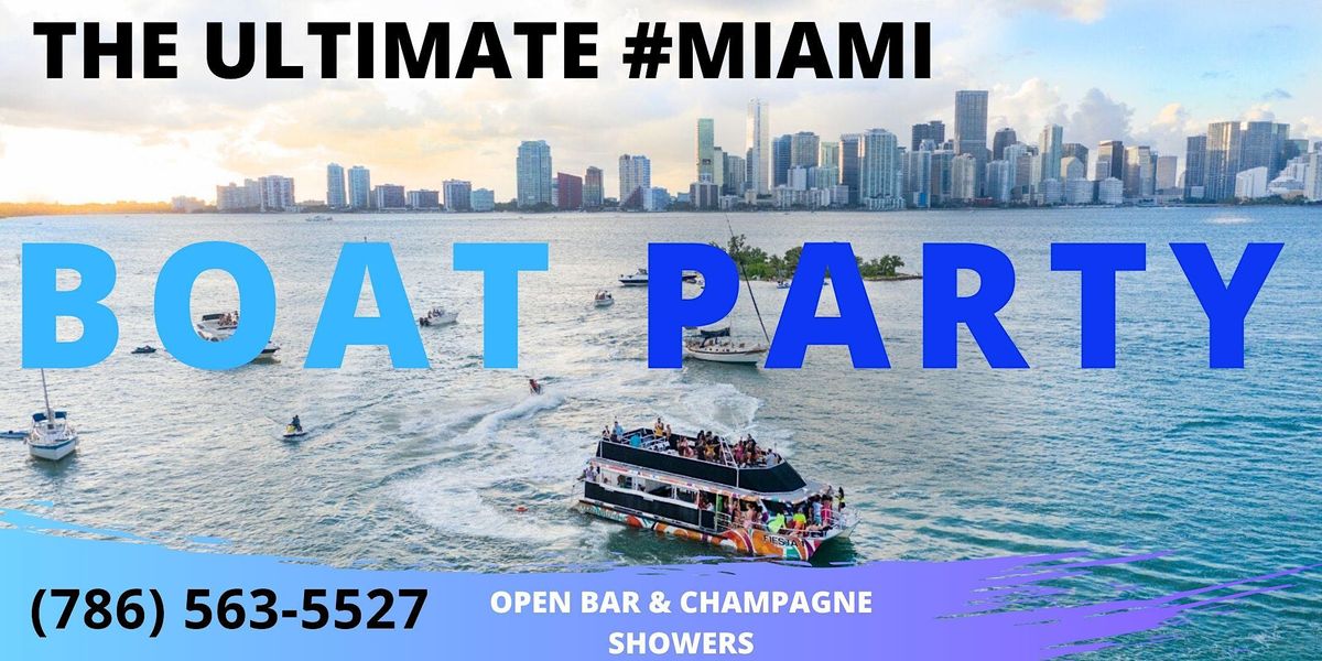 MIAMI BOAT PARTY - HIP HOP PARTY BOAT