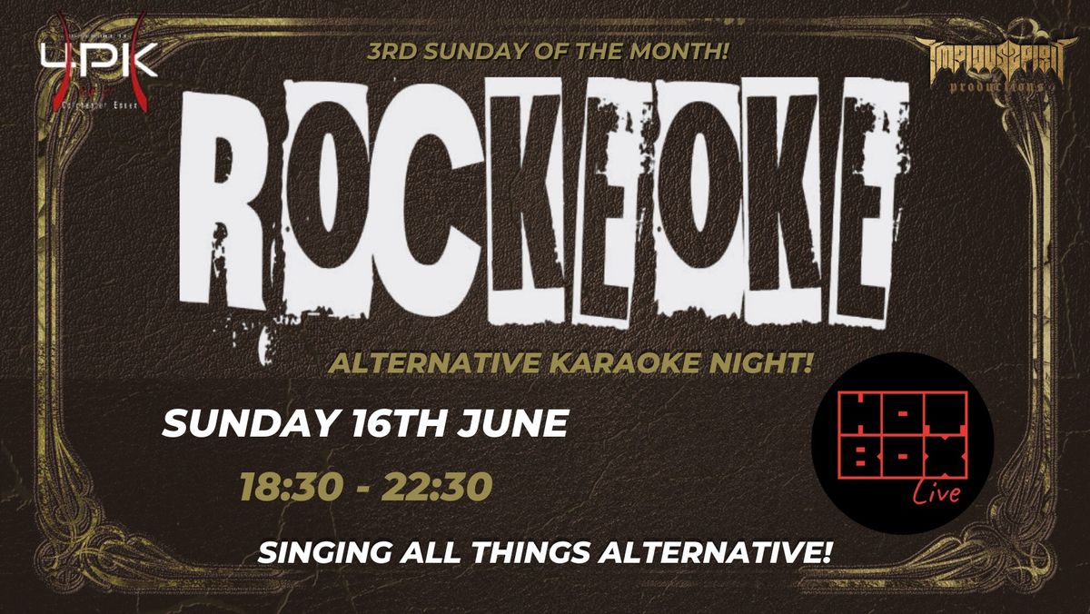 ROCKEOKE @ HOT BOX CHELMSFORD 16\/6\/24