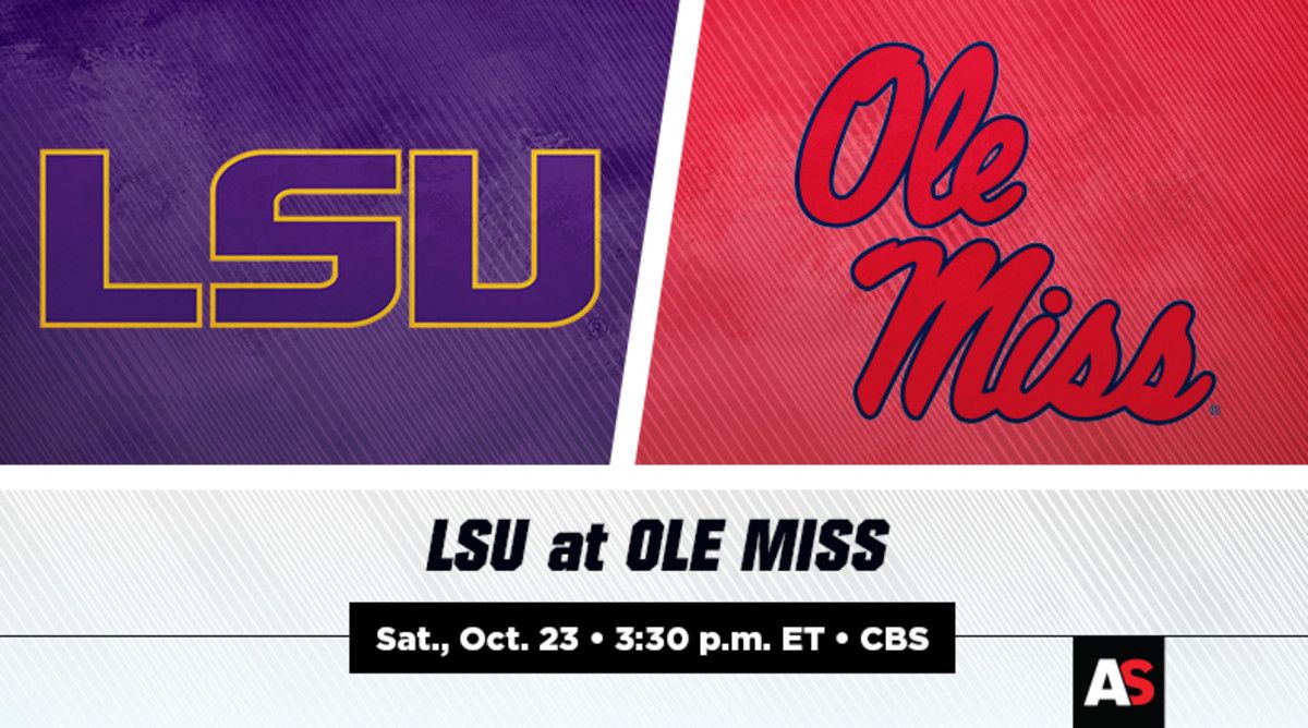 LSU Tigers at Ole Miss Rebels Football at Vaught-Hemingway Stadium