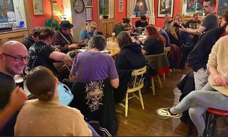 Birdcage Ukulele Orchestra Rehearsals 