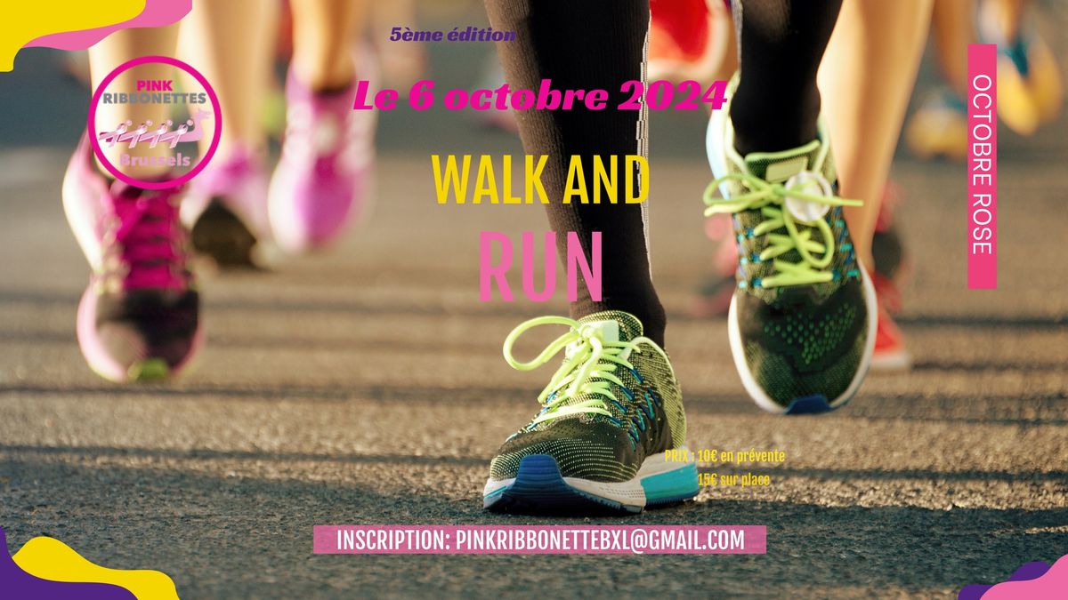 la 5\u00e8me Walk and Run des Pink Ribbonettes