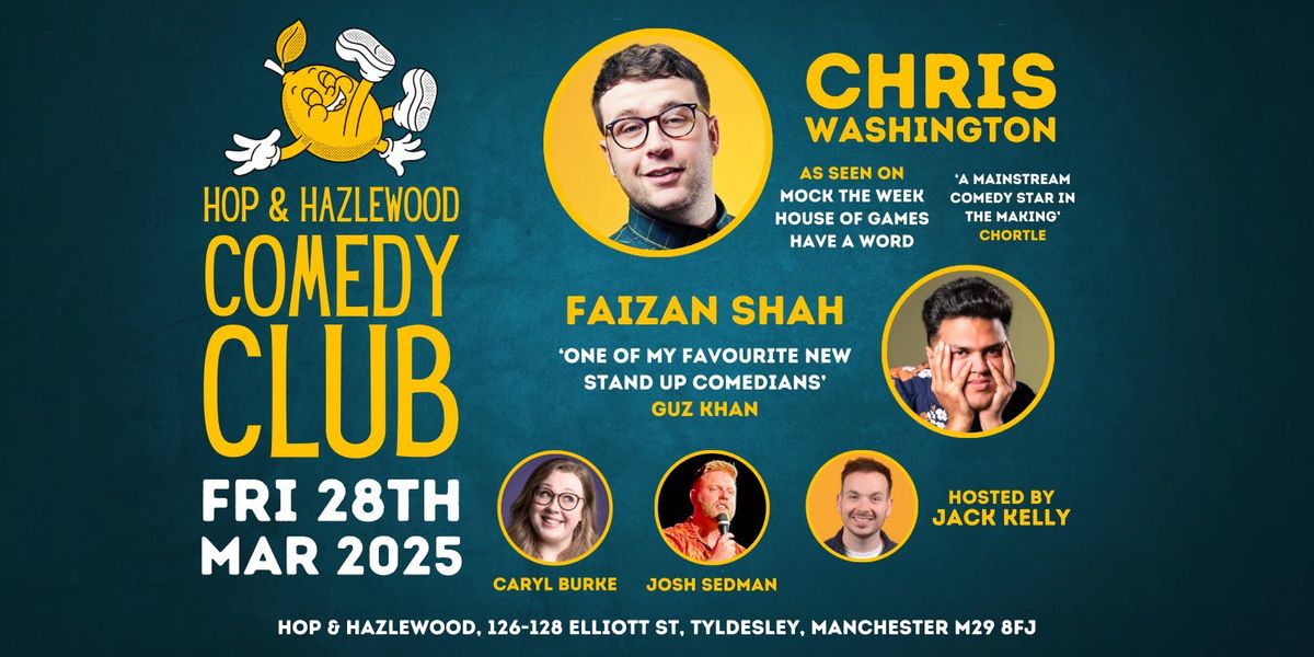 Hop &amp; Hazlewood Comedy Club |  28th Mar '25