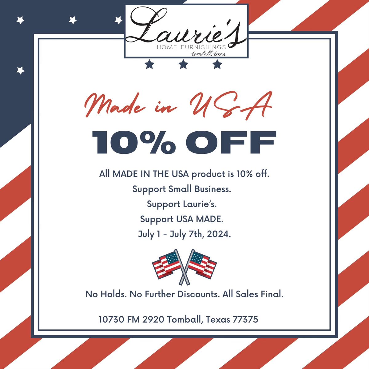 4th of July SALE