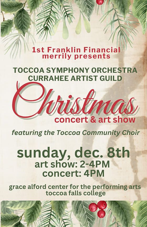 Toccoa Symphony Christmas Concert