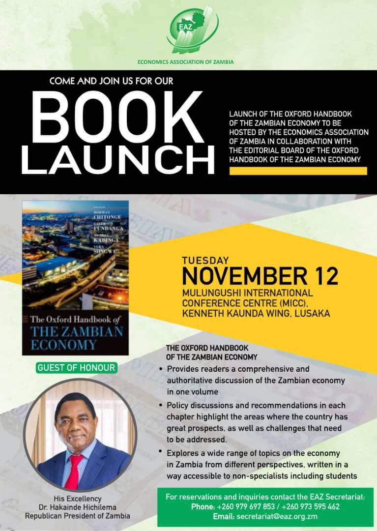 Launch of the Oxford Handbook of the Zambian Economy