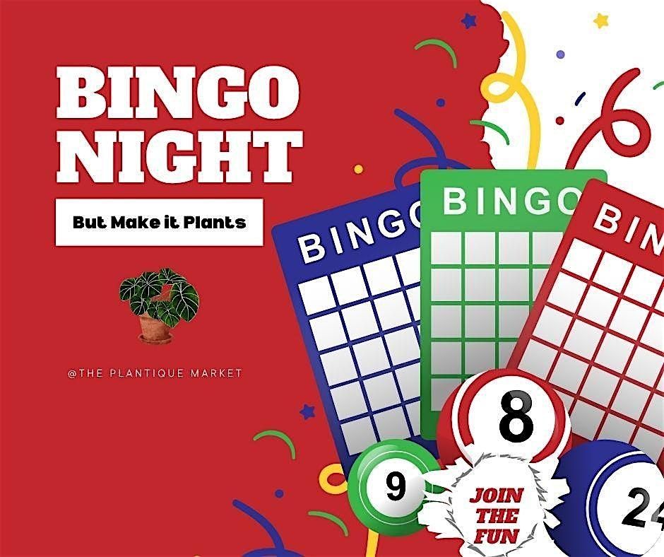 December Plant Bingo Night at The Plantique Market