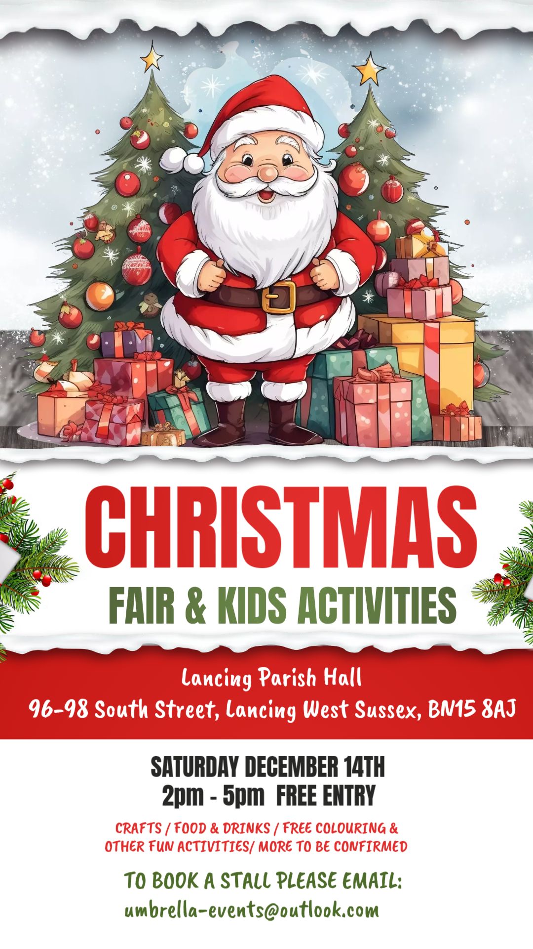 Christmas Fair & Kids Activities 