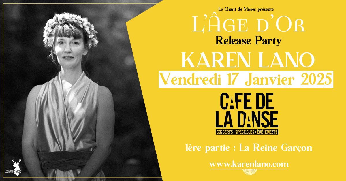 KAREN LANO au CAF\u00c9 de la DANSE