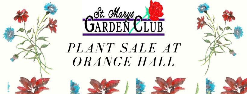 Plant Sale at Orange Hall