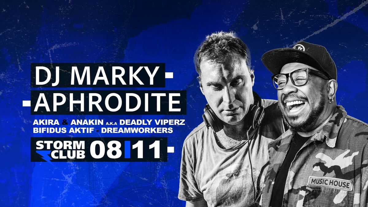 DJ Marky \/BRA\/ + Aphrodite \/UK\/ | 8.11.24 | Storm Club Prague