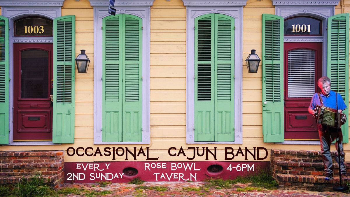 Occasional Cajun Band live at the Rose Bowl Tavern 