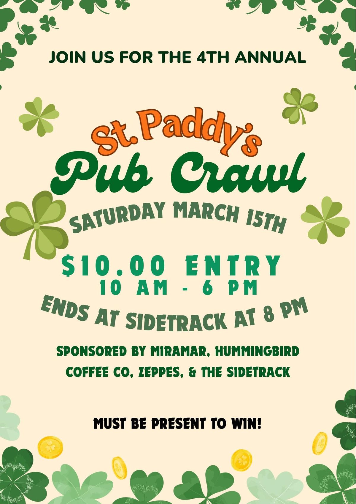 Gooding Annual St Paddy\u2019s Pub Crawl