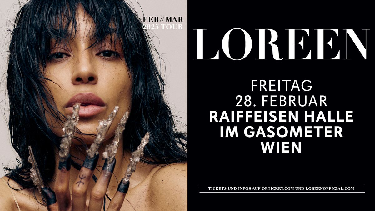 Loreen \u2022 Raiffeisen Halle im Gasometer, Wien