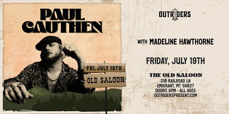 [SOLD OUT] Outriders Present Paul Cauthen + Madeline Hawthorne at The Old Saloon