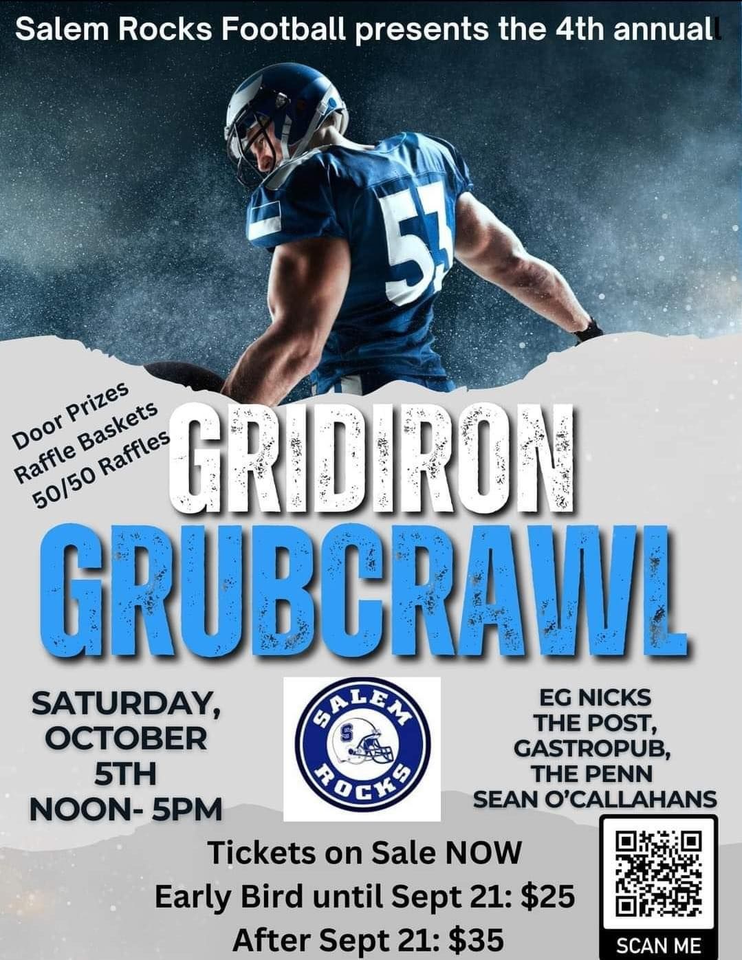 4th Annual Gridiron Grub Crawl