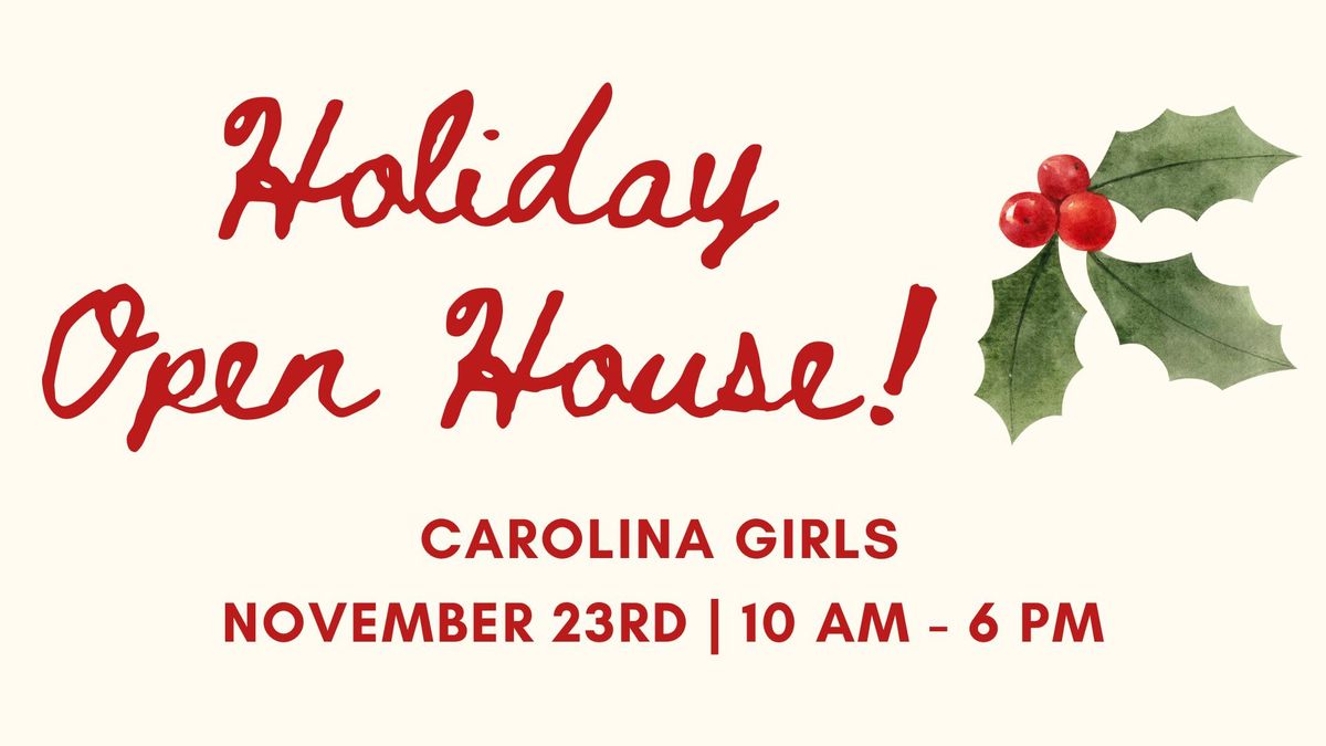 Annual Holiday Open House! \ud83d\udd14\ud83c\udf84