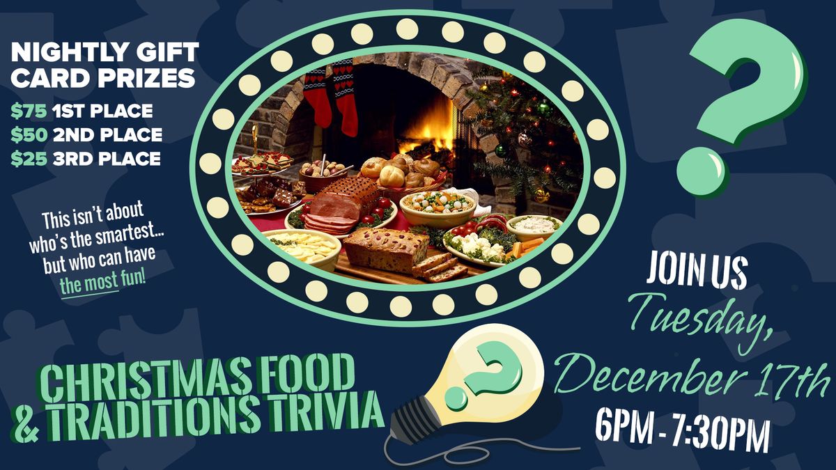 Christmas Food & Traditions Trivia