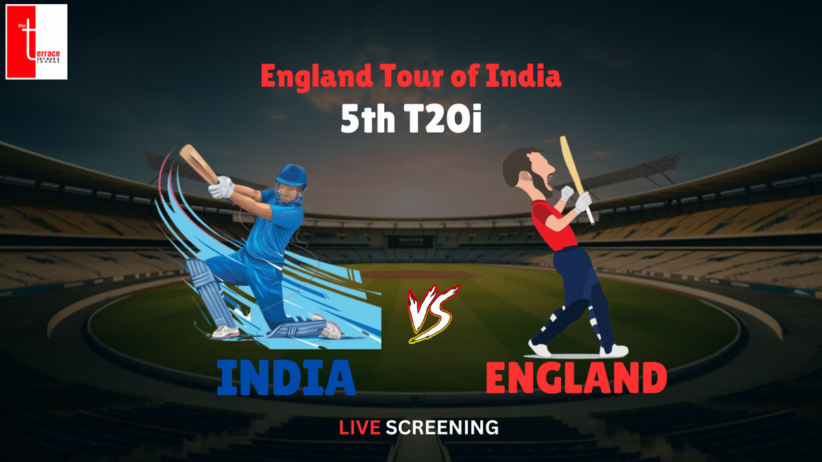 Screening of India vs England 5th T20i