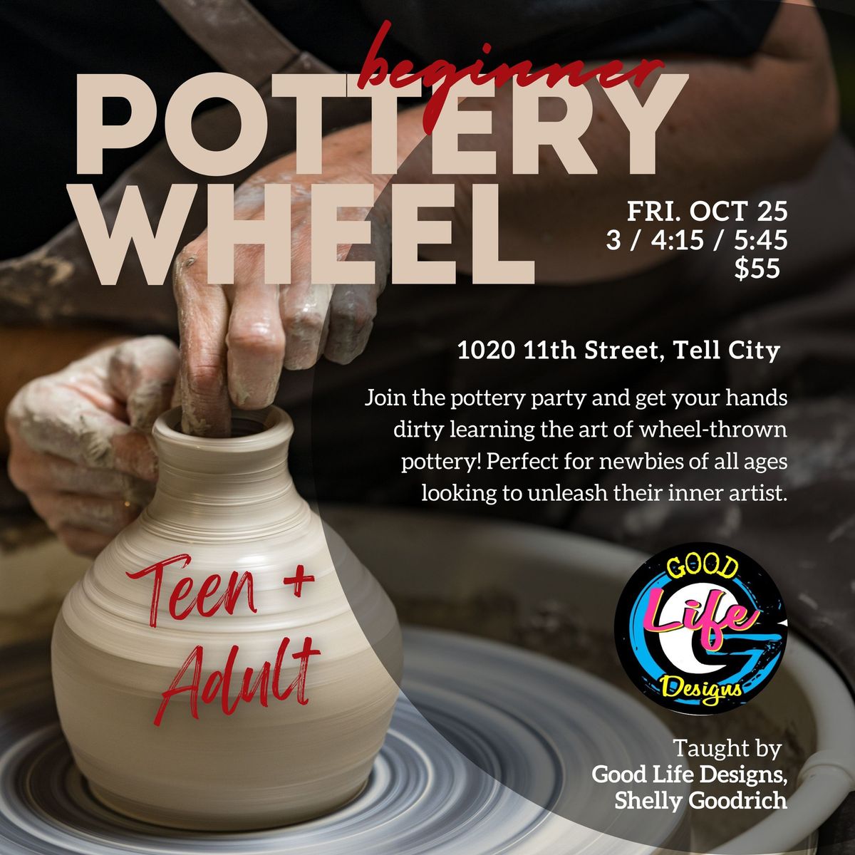 Pottery Wheel Class