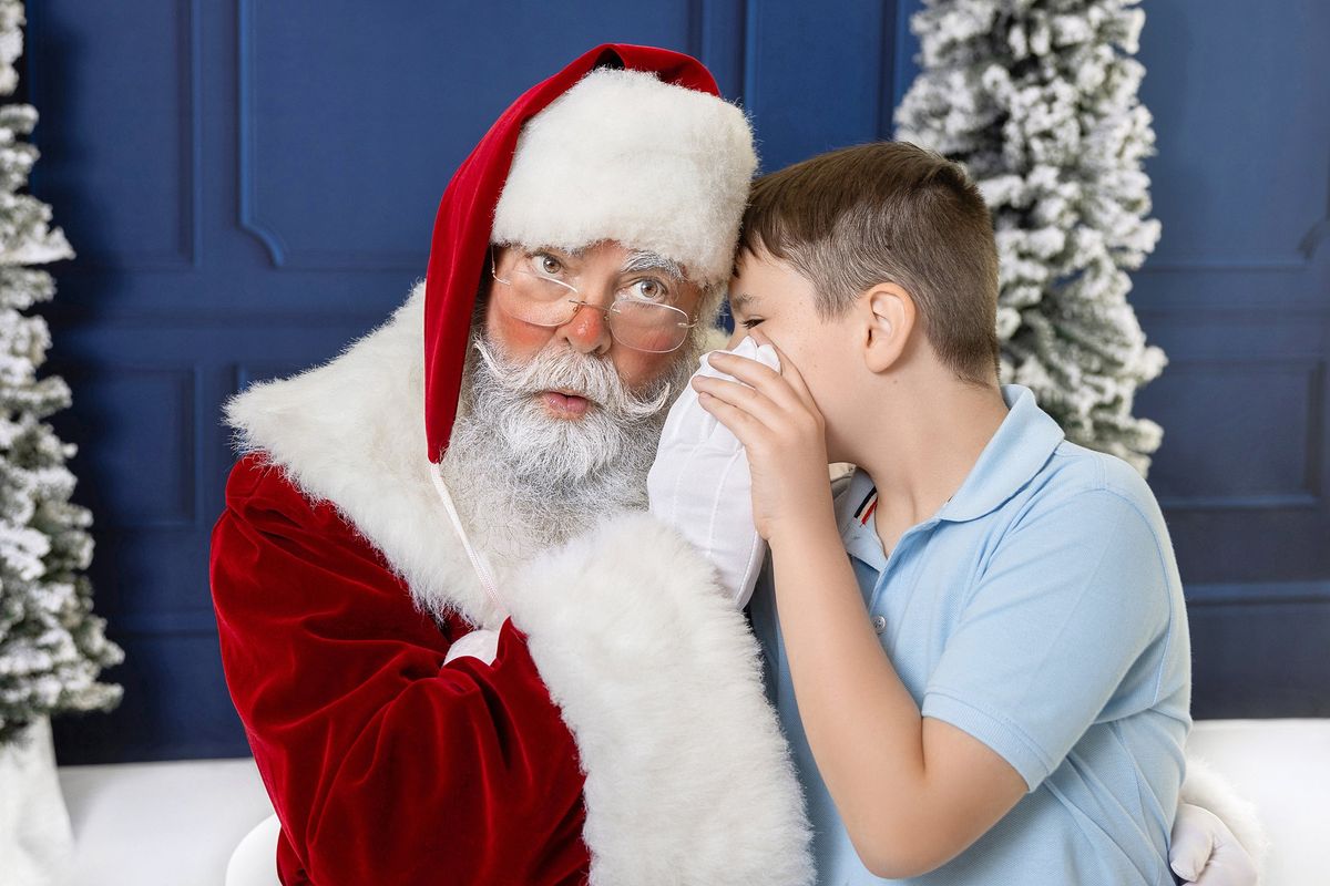 Holiday Photo Shoot with Santa