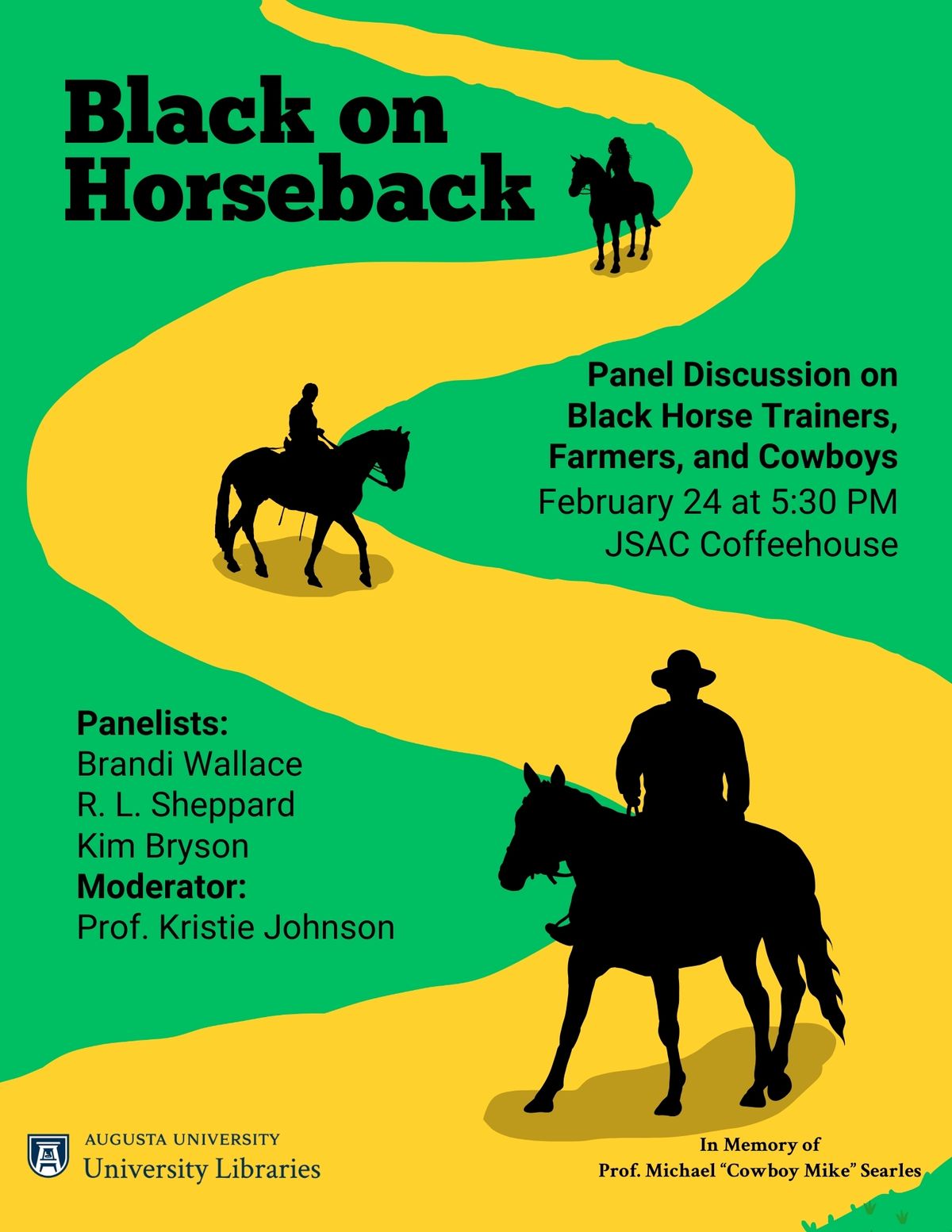 Black on Horseback: Panel discussion on black horse trainers, farmers and cowboys