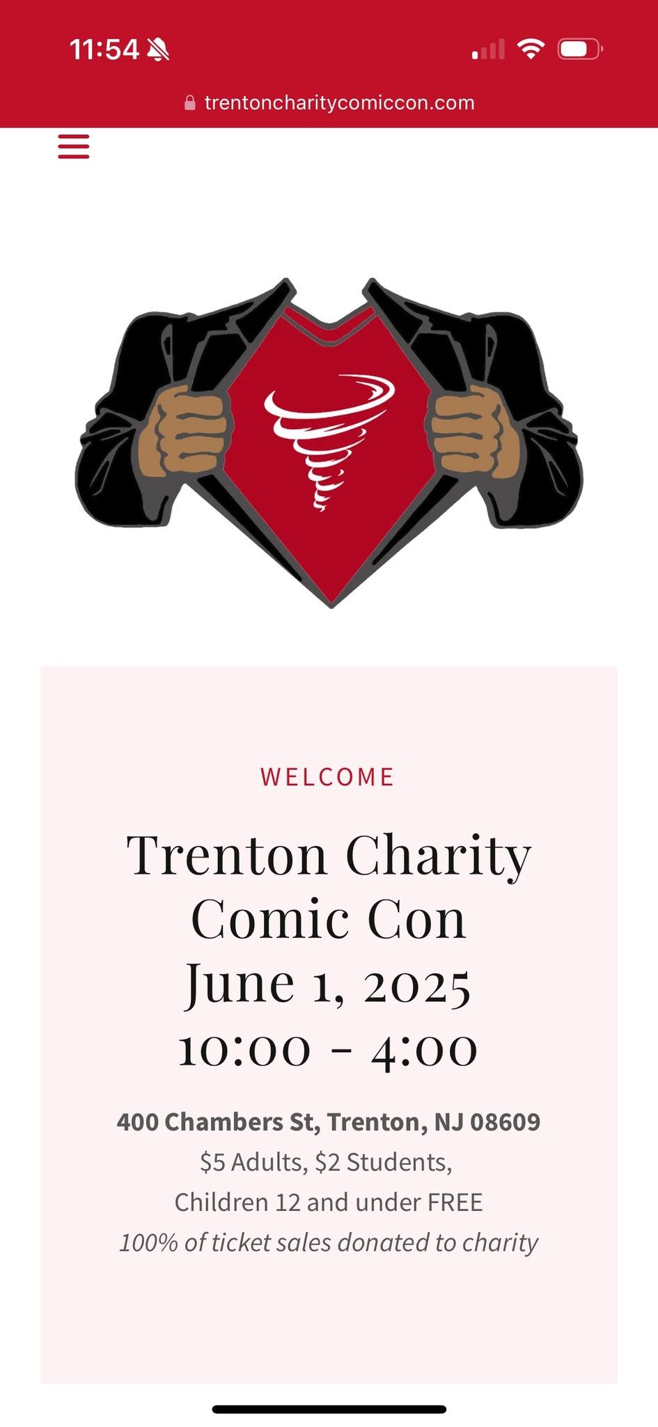 Trenton Charity Comic Con 2025