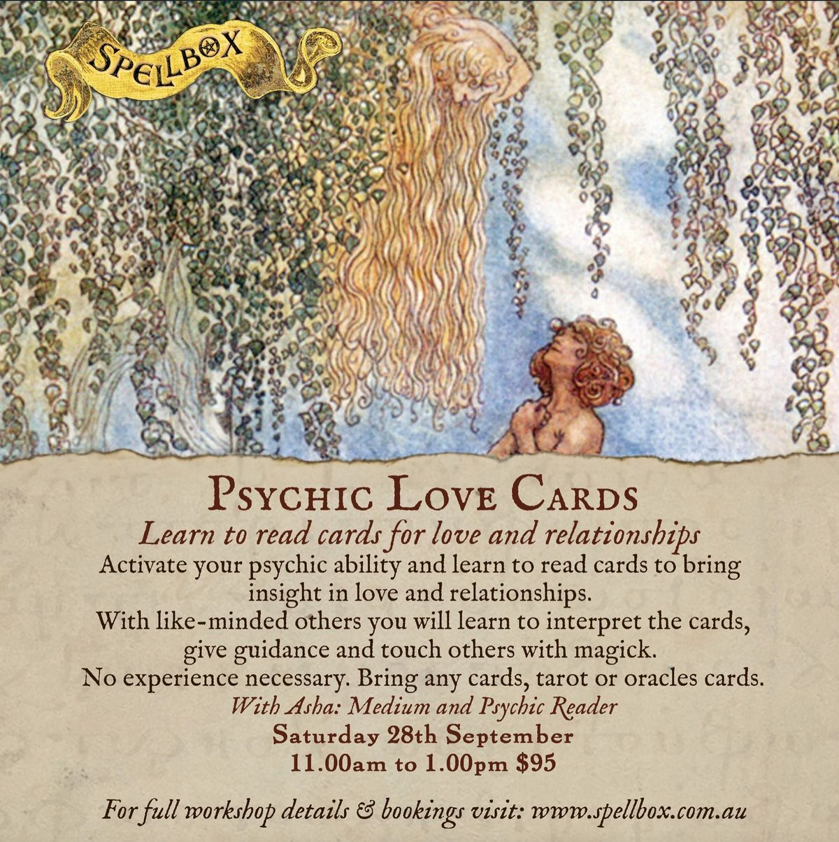 Psychic Love Tarot Reading Workshop