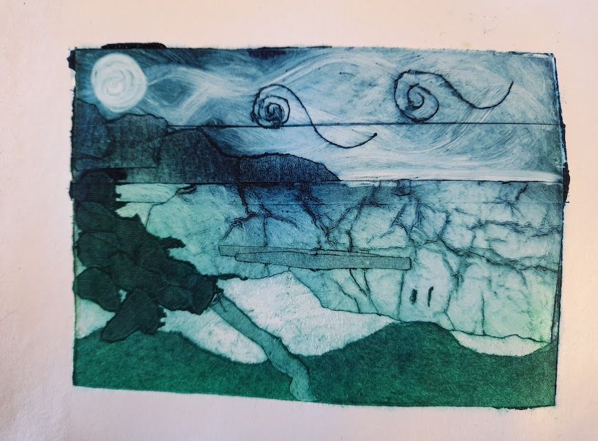 Collagraph Beginners Printmaking workshop 